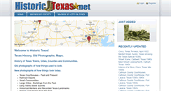 Desktop Screenshot of historictexas.net